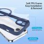 DUX DUCIS Skin X flip etui z MagSafe za iPhone 14 Plus - temno modra