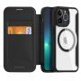 DUX DUCIS Skin X flip etui z MagSafe za iPhone 13 Pro - črna