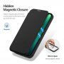 DUX DUCIS Skin X flip etui z MagSafe za iPhone 13 Pro - črna