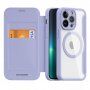 DUX DUCIS Skin X flip etui z MagSafe za iPhone 13 Pro - vijolična