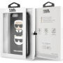 Karl Lagerfeld Karl in Choupette holster za iPhone 7 Plus / 8 Plus - črna