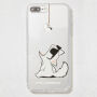 Karl Lagerfeld Zaščitna torbica Choupette za iPhone 7 Plus / 8 Plus - jasno