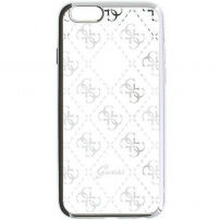 Guess mehki etui za iPhone SE (2016) / 5S - srebro
