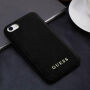 Guess, prelivna prevleka za iPhone 6 / 6S - črna