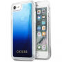 Guess s prevleko za tekoče bleščice za iPhone 7/8 - temno modra