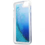 Guess s prevleko za tekoče bleščice za iPhone 7/8 - temno modra