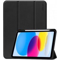 ENKAY etui s predelkom za Apple Pencil za iPad 10,9" (2022) / 11" (2025) - črna