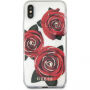 Guess originalni cvetlični ovitek za iPhone X - zlato
