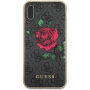 Guess 4G Flower Desire ovitek za iPhone X - siva
