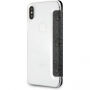 Guess 4G Flower Desire knjiga za iPhone X - siva