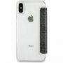 Guess 4G Flower Desire knjiga za iPhone X - siva
