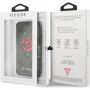 Guess 4G Flower Desire knjiga za iPhone X - siva