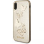 Guess Studs in Sparkle ovitek za iPhone X - bež