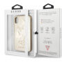 Guess Studs in Sparkle ovitek za iPhone X - bež