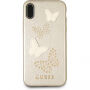 Guess Studs in Sparkle ovitek za iPhone X - bež