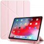 Etui s origami stojalom in prostorom za Apple Pencil za iPad Pro 12,9" (2018-2022) - roza
