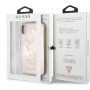 Guess Studs in Sparkle ovitek za iPhone X - roza-zlato