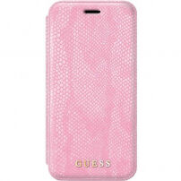 Guess Python ovitek za knjige iPhone X - roza