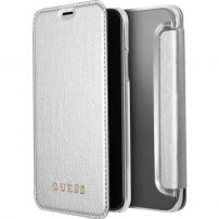 Guess za primer iPhone X - srebro
