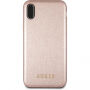 Guess, prelivna prevleka za iPhone X - roza-zlato