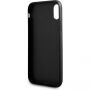 Guess, prelivna prevleka za iPhone X - črna