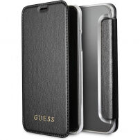 Guess Iridescent Case Case za iPhone X - črna