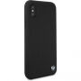 Silikonski ovitek BMW TPU za iPhone X - črna