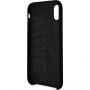 Silikonski ovitek BMW TPU za iPhone X - črna