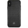 Dinamični karbonski ovitek za trdi ovitek za iPhone X - črna