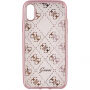 Guess originalno platnico za iPhone X - roza-zlato