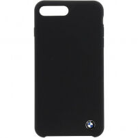 BMW Hard Silicone Case for iPhone 7 Plus / 8 Plus - črna