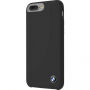 BMW Hard Silicone Case for iPhone 7 Plus / 8 Plus - črna