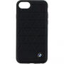 Usnjena torba BMW Hexagon za iPhone 7/8 - črna
