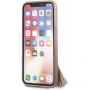 Guess Saffiano prtljažnik za iPhone X - roza