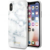 Guess Marmor Case za iPhone X - bela
