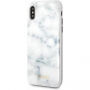 Guess Marmor Case za iPhone X - bela