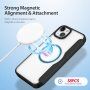 DUX DUCIS Skin X flip etui z MagSafe za iPhone 15 Plus - črna
