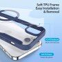 DUX DUCIS Skin X flip etui z MagSafe za iPhone 15 Plus - temno modra