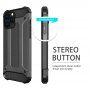 Super trpežna prevleka "Armor" za iPhone 15 Pro Max - roza