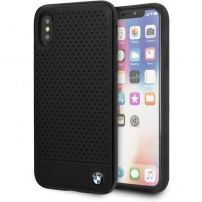 Kovček BMW Signature za iPhone X / XS - črna
