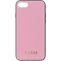 Guess Saffiano pokrov iPhone 7/8 - roza
