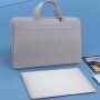 BUBM elegantna univerzalna torba za MacBook do 16" - siva