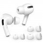 AhaStyle nadomestni silikonski čepi za AirPods Pro 1 / 2 - S/M/L - bela