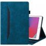 Eleganten etui z režo za kartice za iPad mini 1 / 2 / 3 / 4 / 5 - temno modra