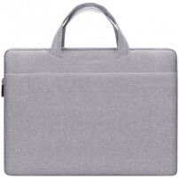 BUBM elegantna univerzalna torba za MacBook do 16" - siva