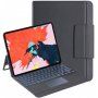 Magnetni etui z vgrajeno osvetljeno tipkovnico in touchpadom za iPad Pro 12,9" (2018-2022) - črna
