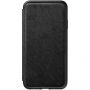 Usnjena torba Nomad Folio Apple iPhone XS Max - črna