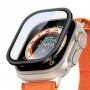 DUX DUCIS kaljeno steklo s kovinskim okvirjem za Apple Watch Ultra 49mm - črna