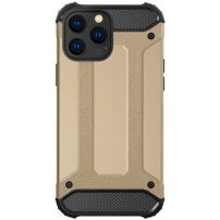 Super trpežna prevleka "Armor" za iPhone 15 Pro - zlati