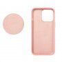 Silikonski pokrov za iPhone 15 Plus - svetlo modra